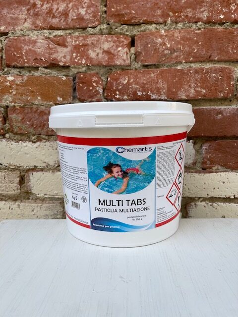 Pasticche di cloro Multi Tabs da 5kg