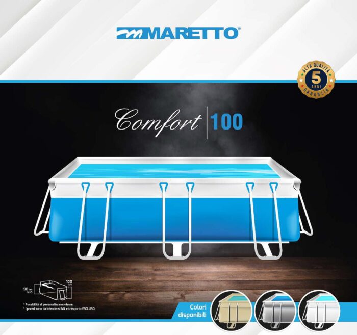 Piscina Maretto Comfort 100 in kit