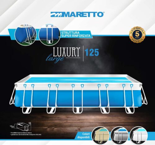 Piscina Maretto Luxury 125 in kit